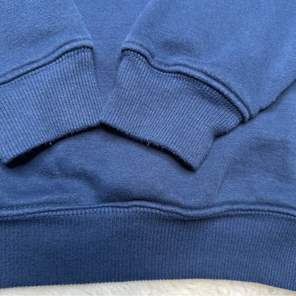 360 Kids Monster Sweatshirt Blue & Yellow Zippered Mouth Size 6 - Picture 12 of 16